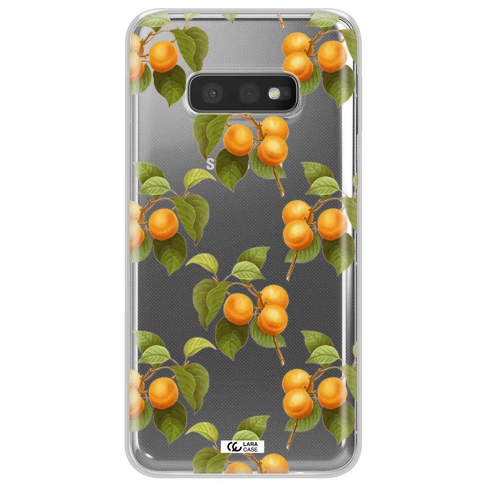 Apricot Samsung S10e Clear TPU Case