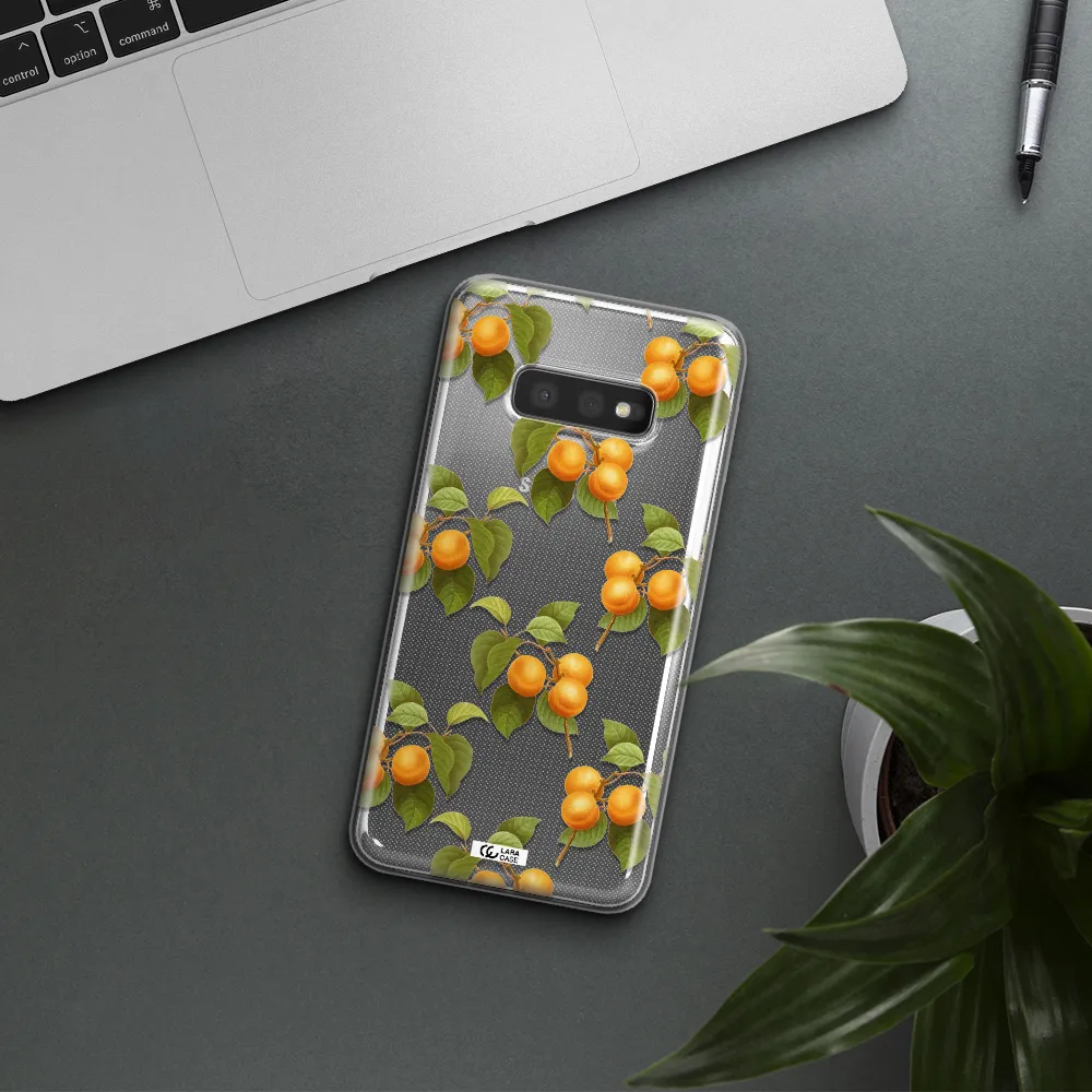 Apricot Samsung S10e Clear TPU Case