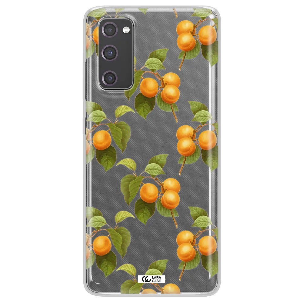 Apricot Samsung S20 Fe Clear TPU Case