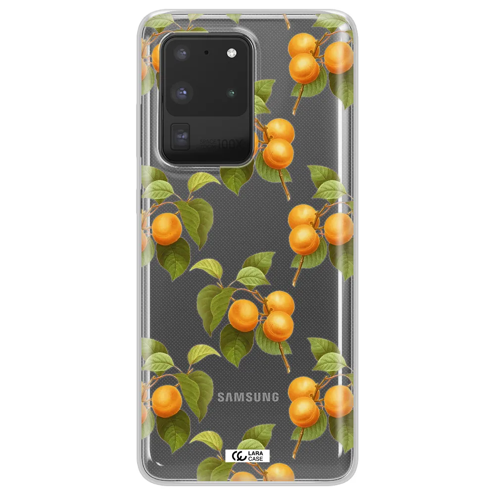 Apricot Samsung S20 Ultra Clear TPU Case