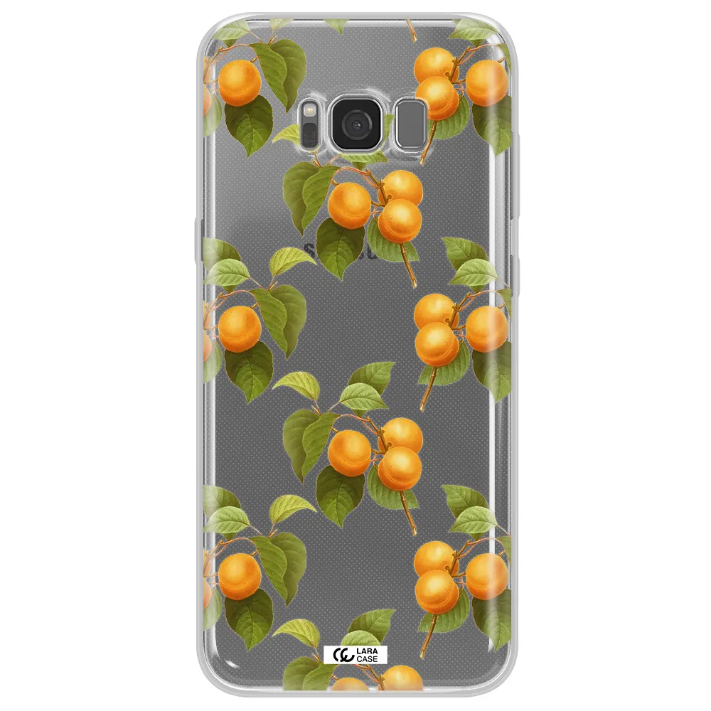 Apricot Samsung S8 Clear TPU Case