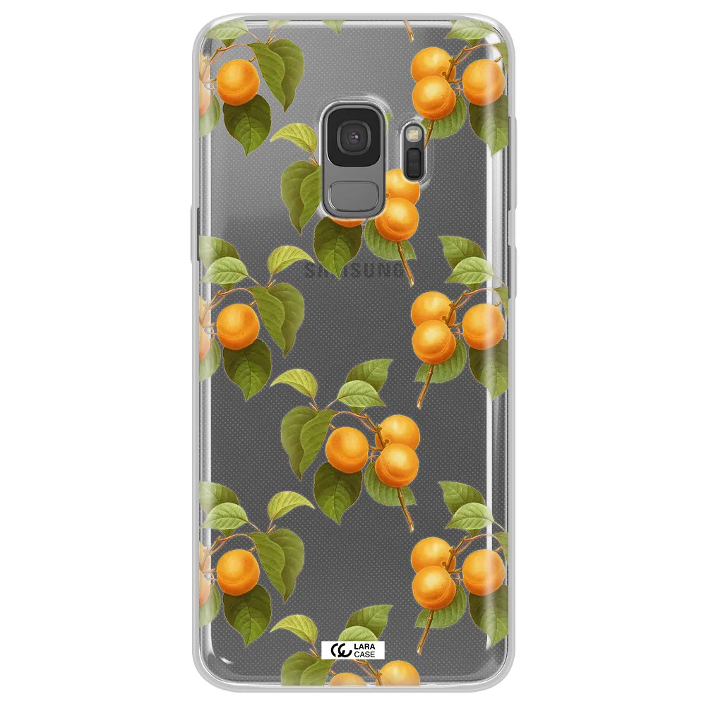 Apricot Samsung S9 Clear TPU Case