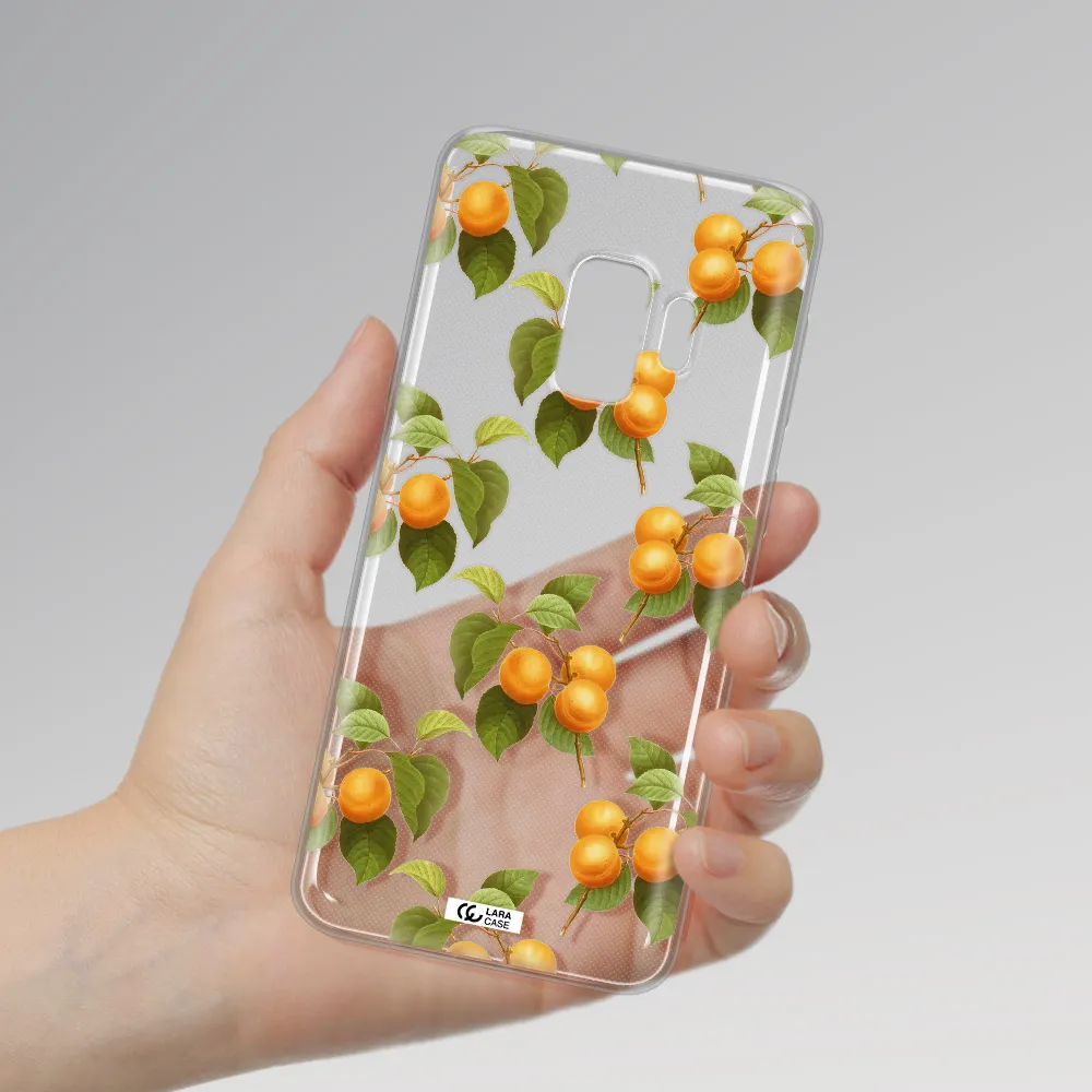 Apricot Samsung S9 Clear TPU Case