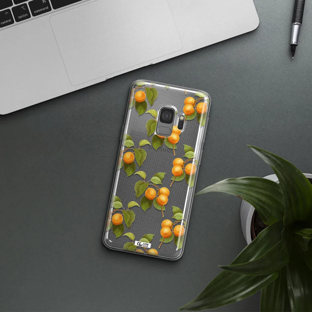 Apricot Samsung S9 Clear TPU Case