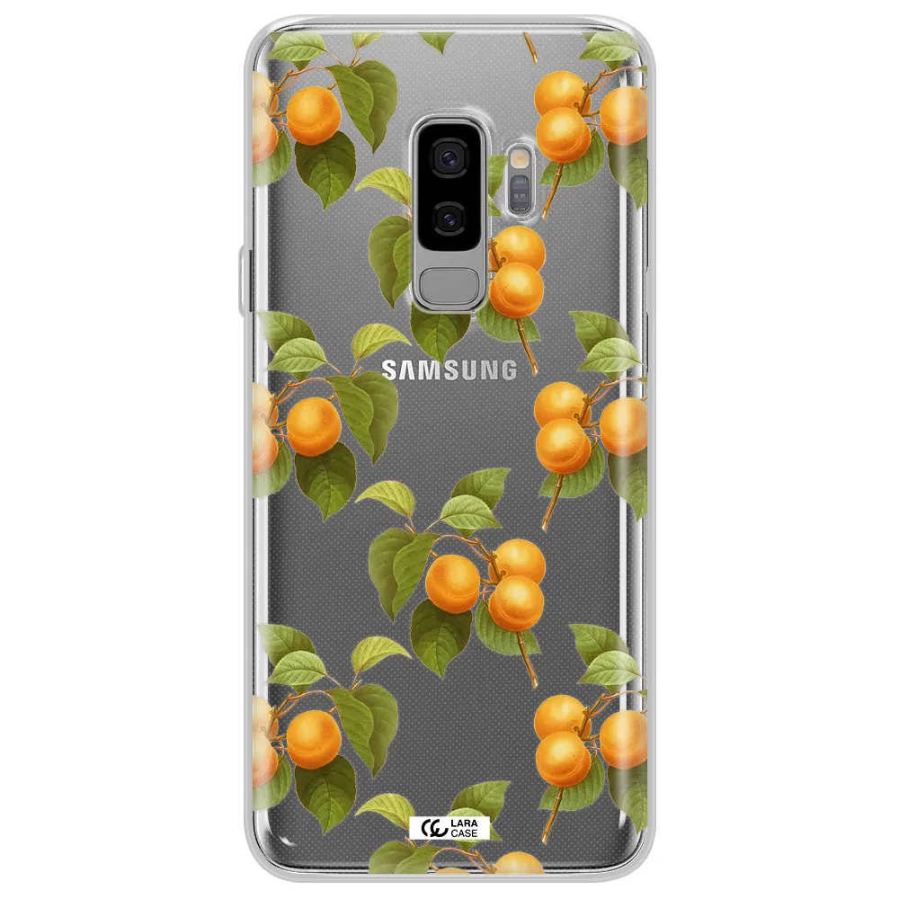Apricot Samsung S9 Plus Clear TPU Case