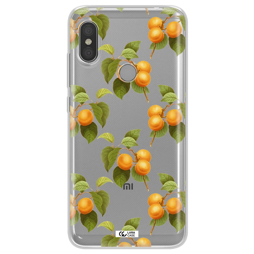 Apricot Xiaomi Redmi Note 6 Pro Clear TPU Case