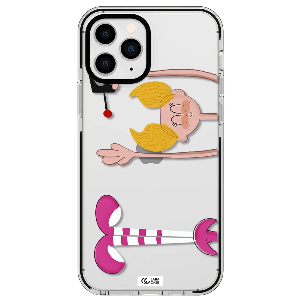 Dee Dee Apple iPhone 11 pro max impact black border Case