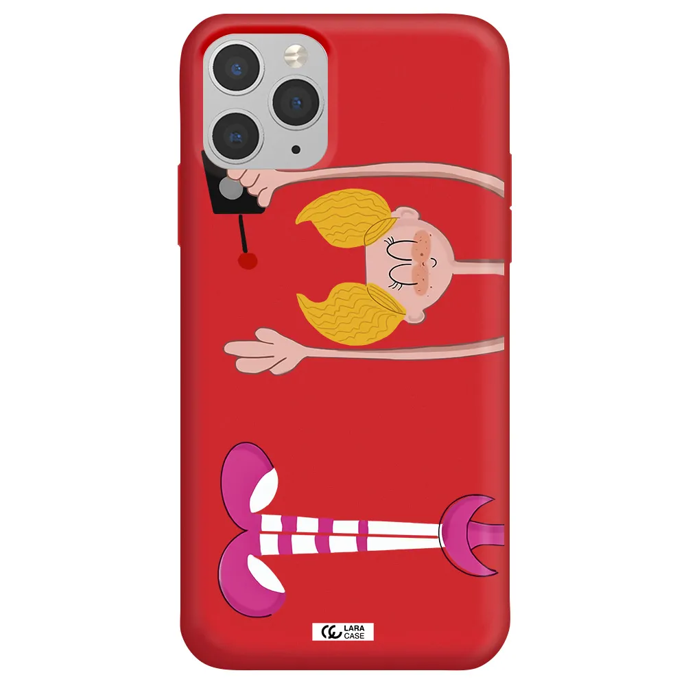 Dee Dee Apple iPhone 11 pro max Silicone Imperial Red Case