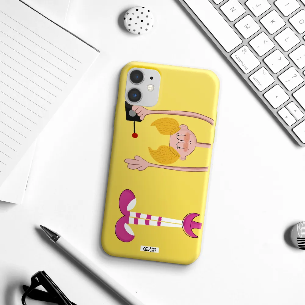 Dee Dee Apple iPhone 11 Silicone canary yellow Case