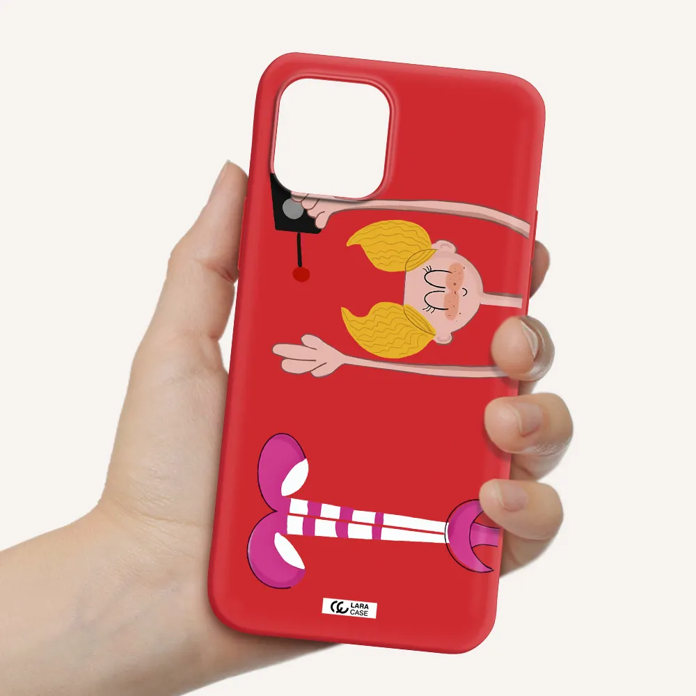 Dee Dee Apple iPhone 12 mini Silicone Imperial Red Case