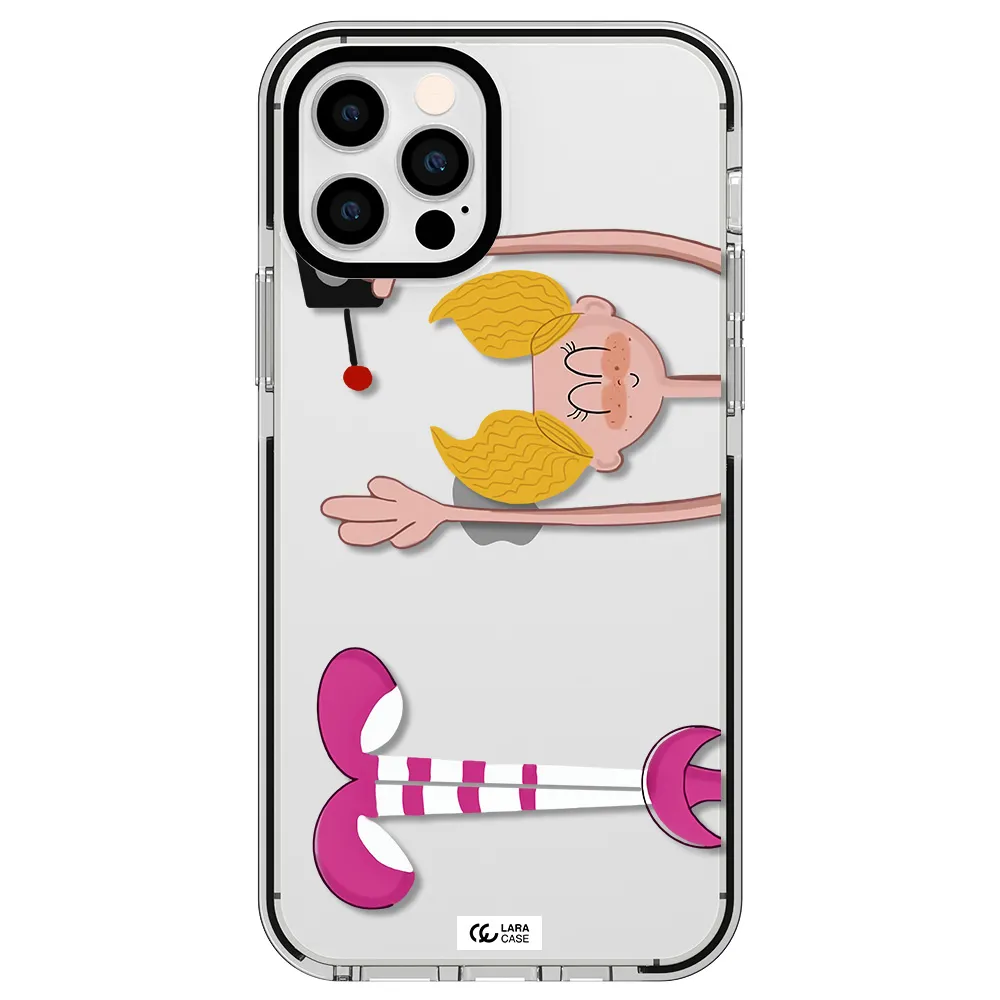 Dee Dee Apple iPhone 12 pro impact black border Case