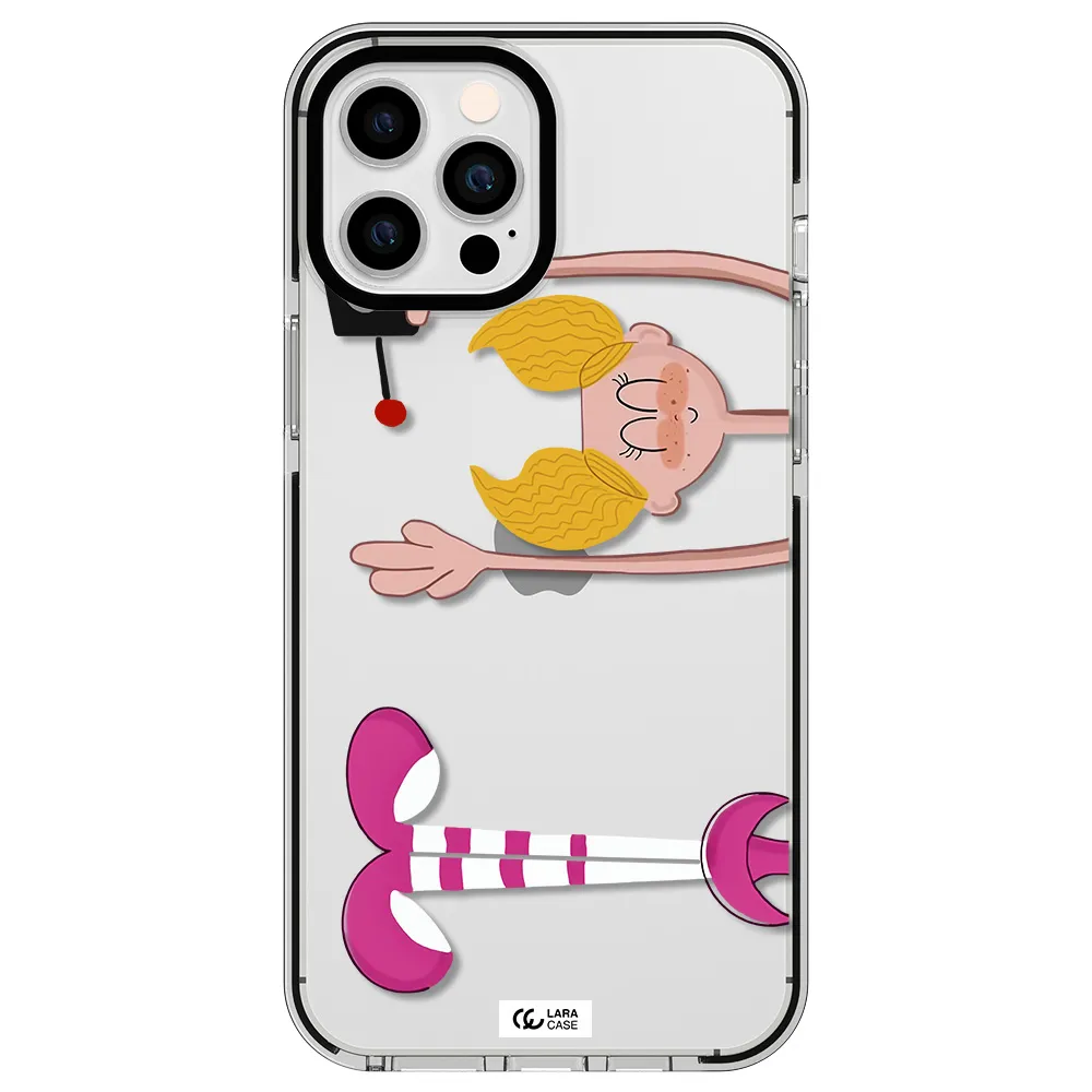 Dee Dee Apple iPhone 12 pro max impact black border Case