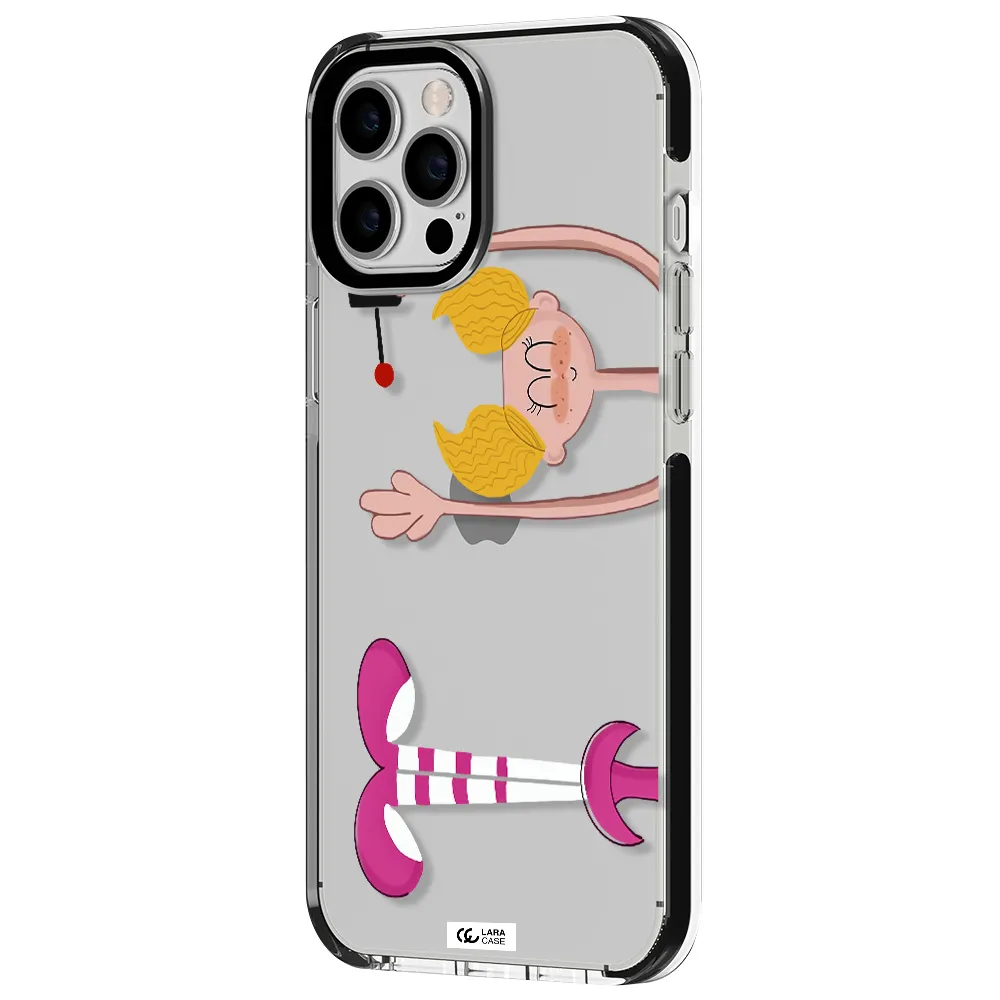 Dee Dee Apple iPhone 12 pro max impact black border Case