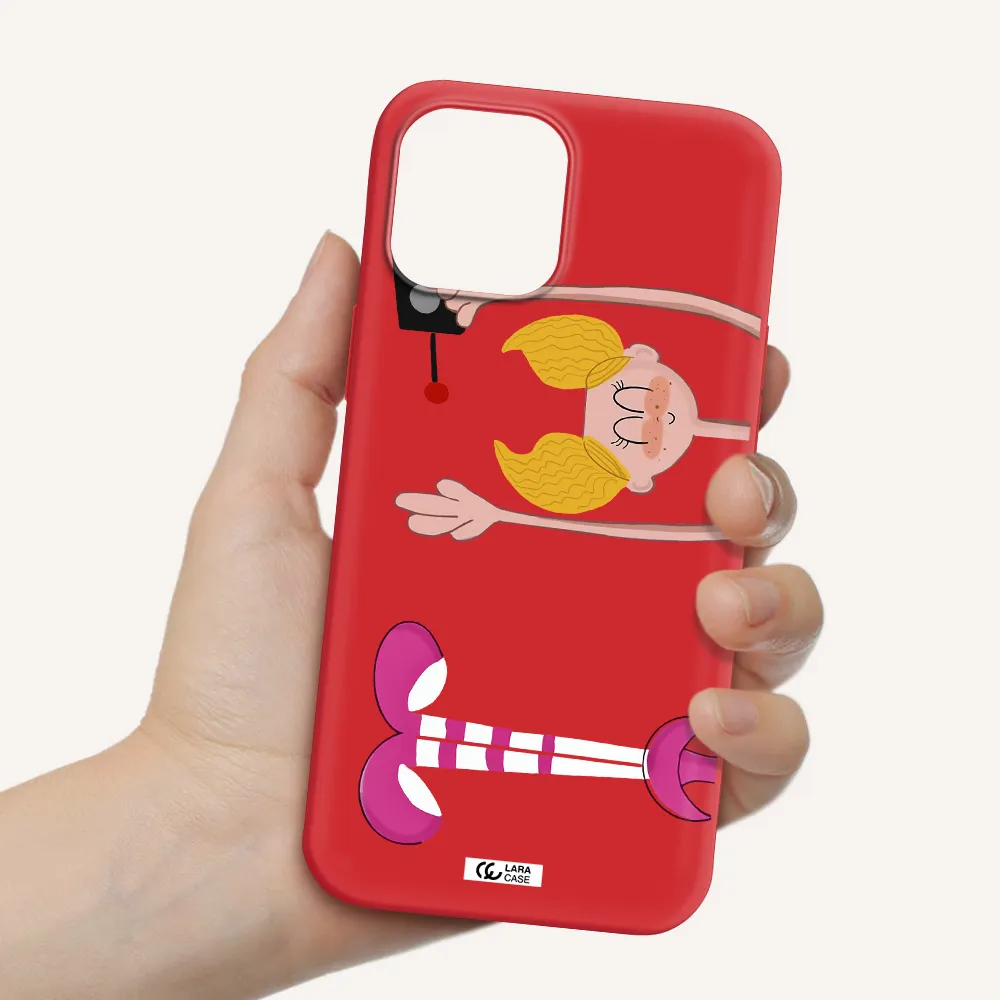 Dee Dee Apple iPhone 12 pro max Silicone Imperial Red Case