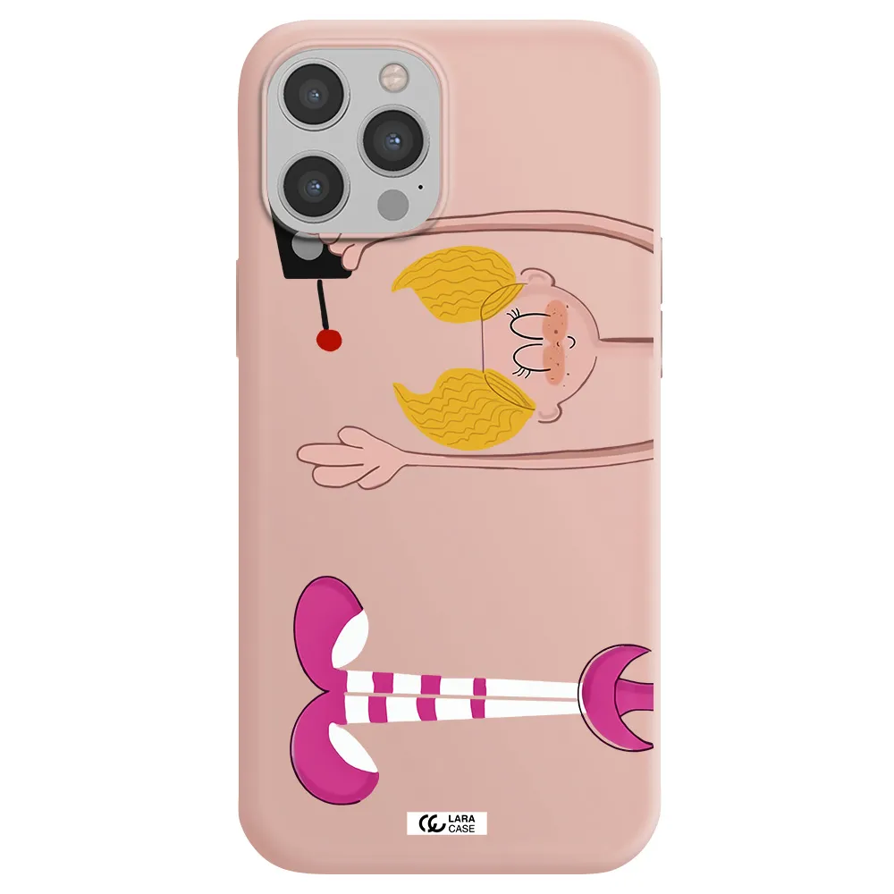 Dee Dee Apple iPhone 12 pro max Silicone pastel pink Case