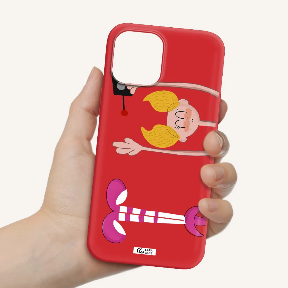 Dee Dee Apple iPhone 12 pro Silicone Imperial Red Case