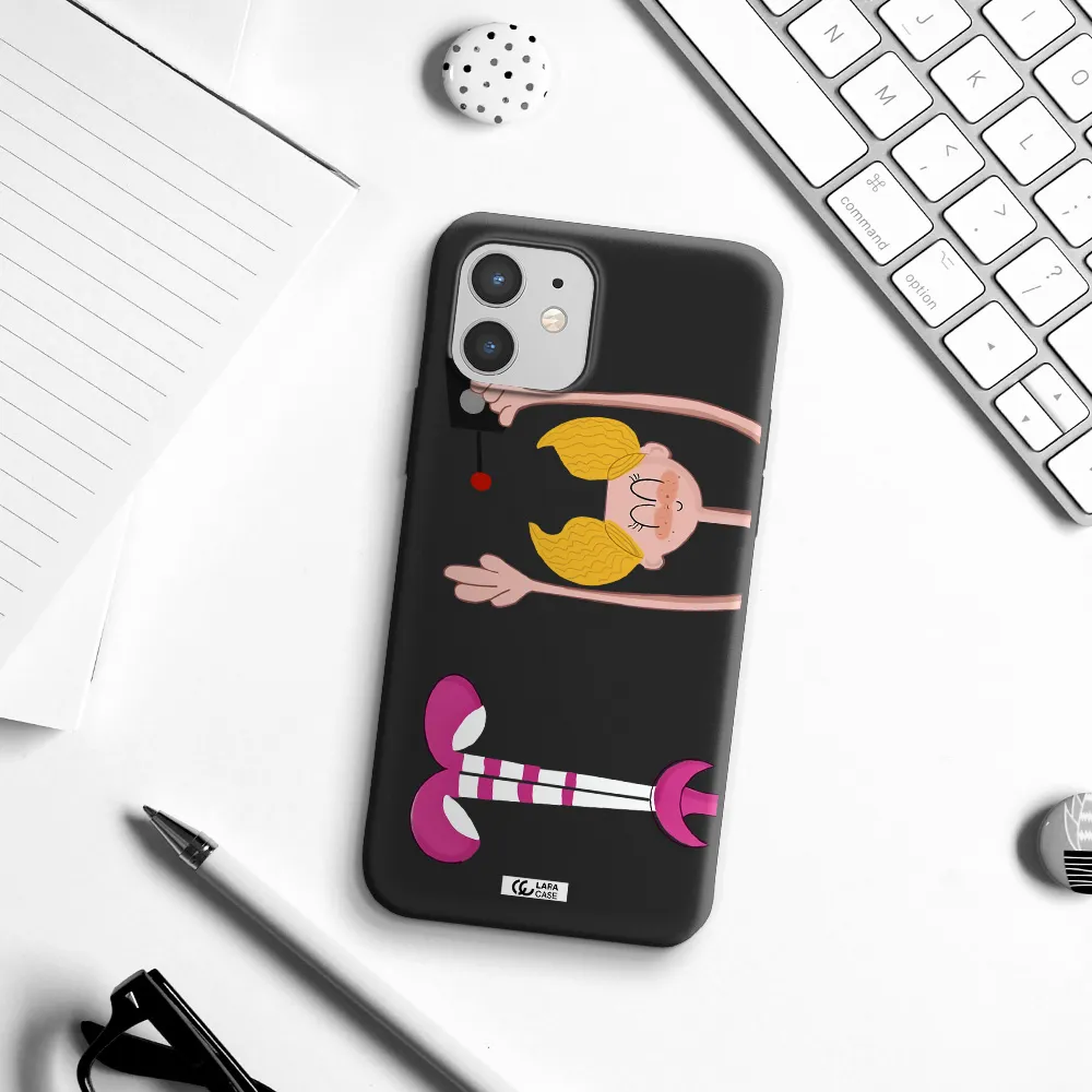 Dee Dee Apple iPhone 12 Silicone black Case
