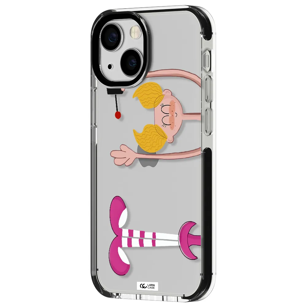 Dee Dee Apple iPhone 13 mini impact black border Case