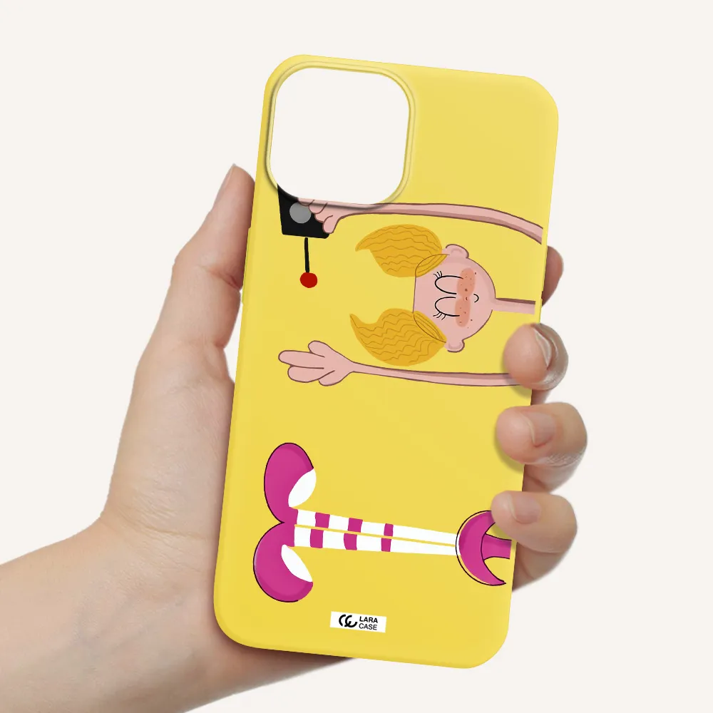 Dee Dee Apple iPhone 13 Silicone canary yellow Case