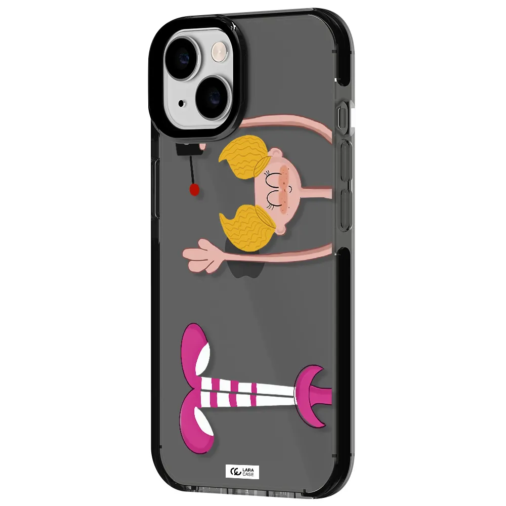 Dee Dee Apple iPhone 14 impact Smoke Black Case