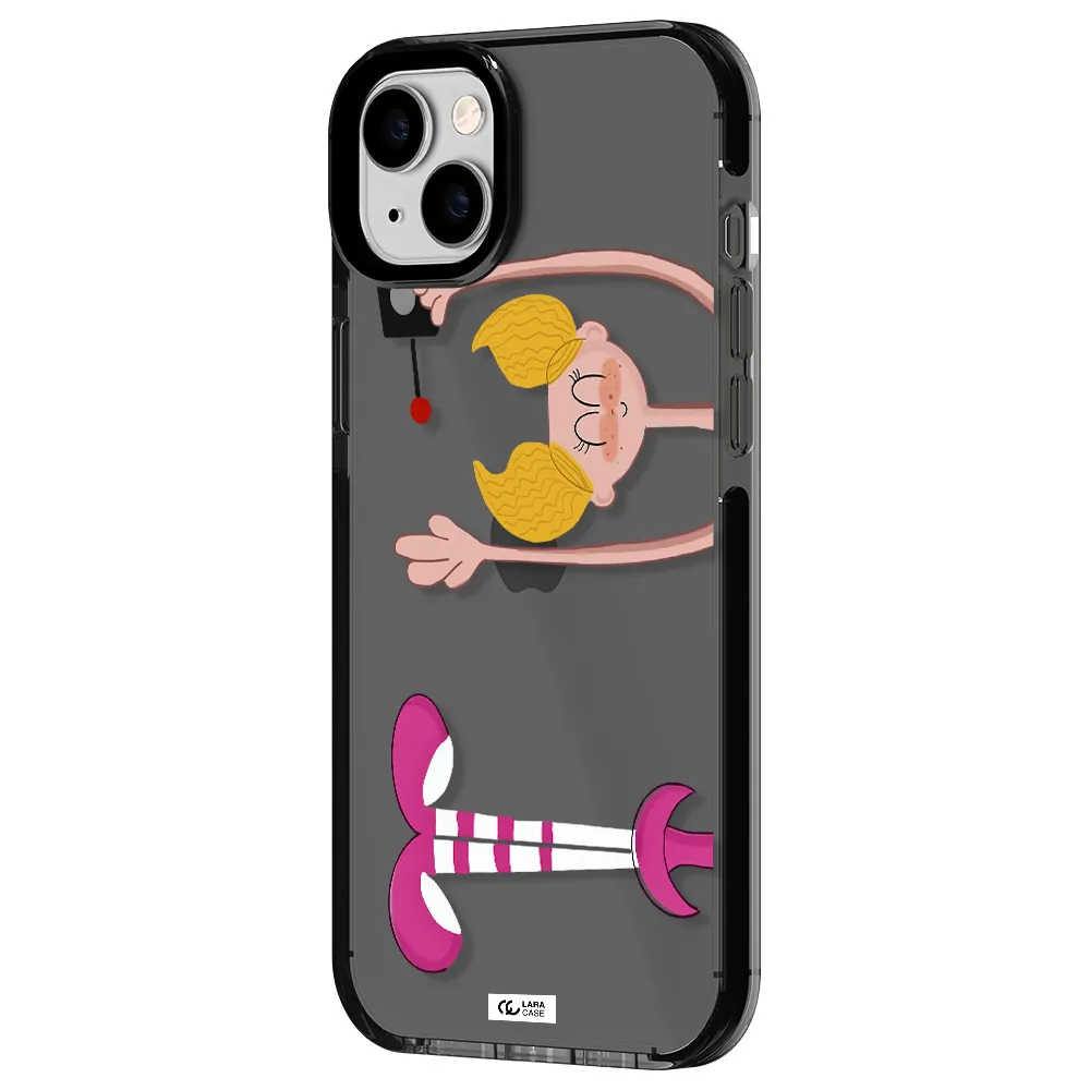 Dee Dee Apple iPhone 14 plus impact Smoke Black Case