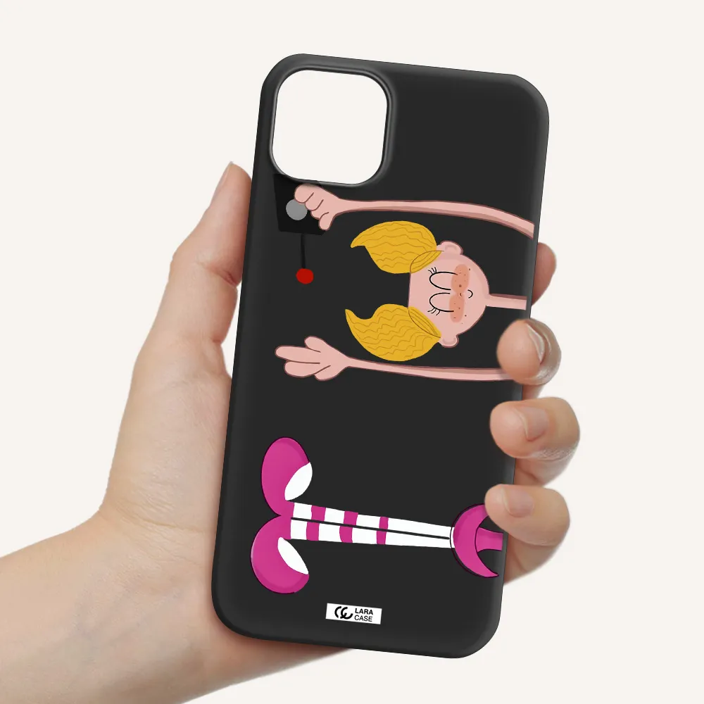 Dee Dee Apple iPhone 14 plus Silicone black Case