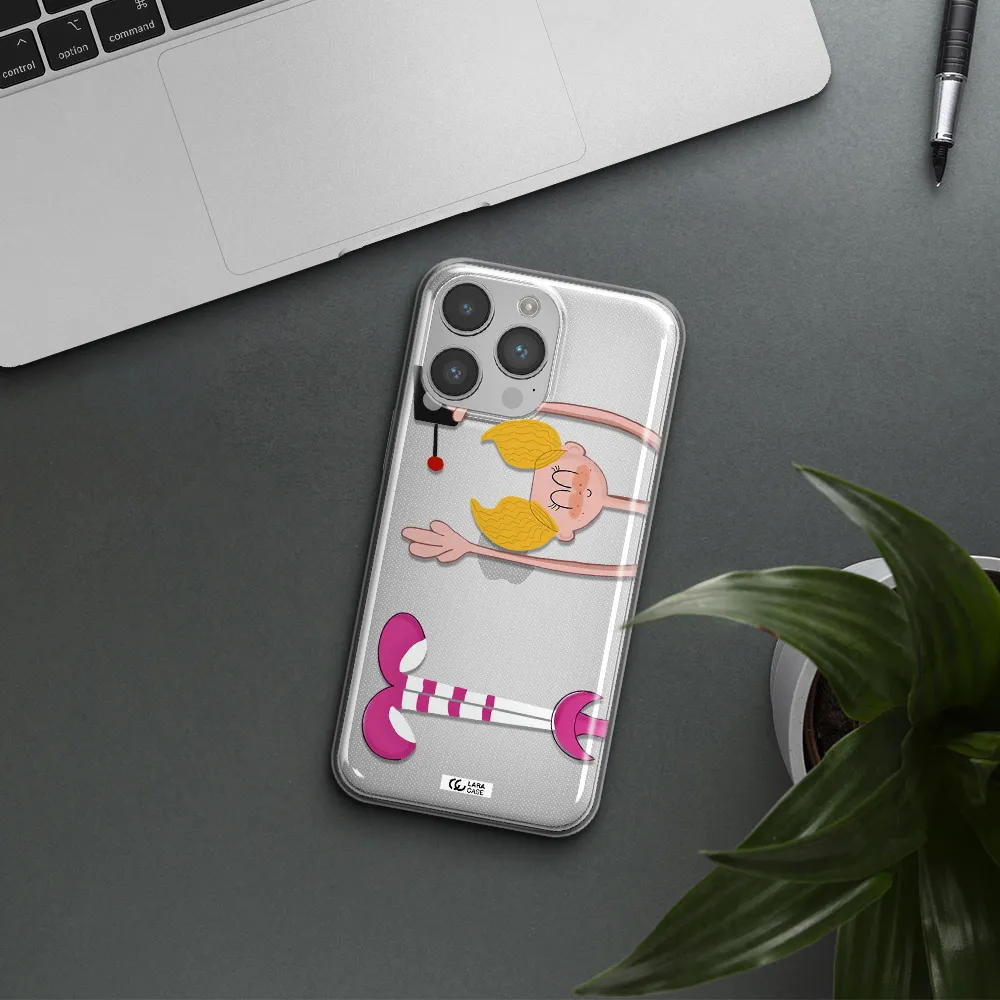 Dee Dee Apple iPhone 14 pro Clear TPU Case