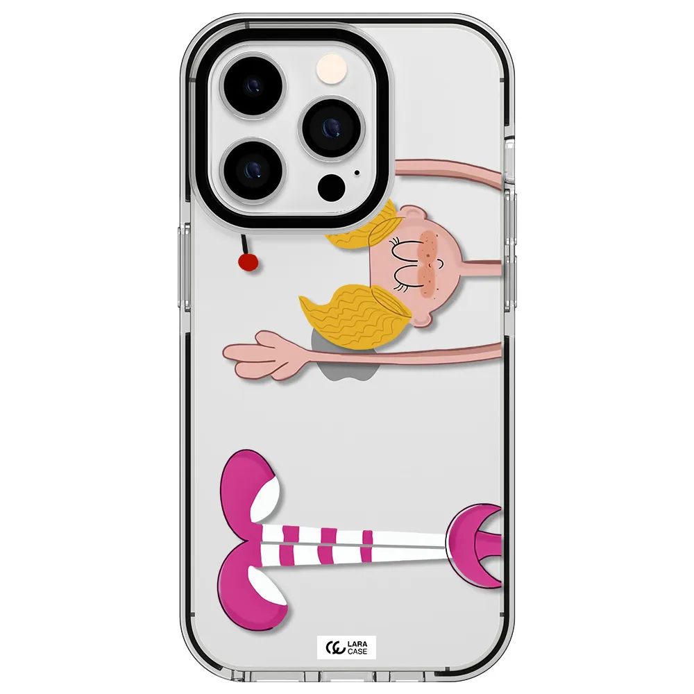 Dee Dee Apple iPhone 14 pro impact black border Case