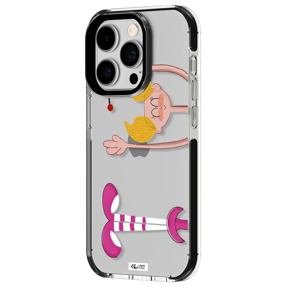 Dee Dee Apple iPhone 14 pro impact black border Case