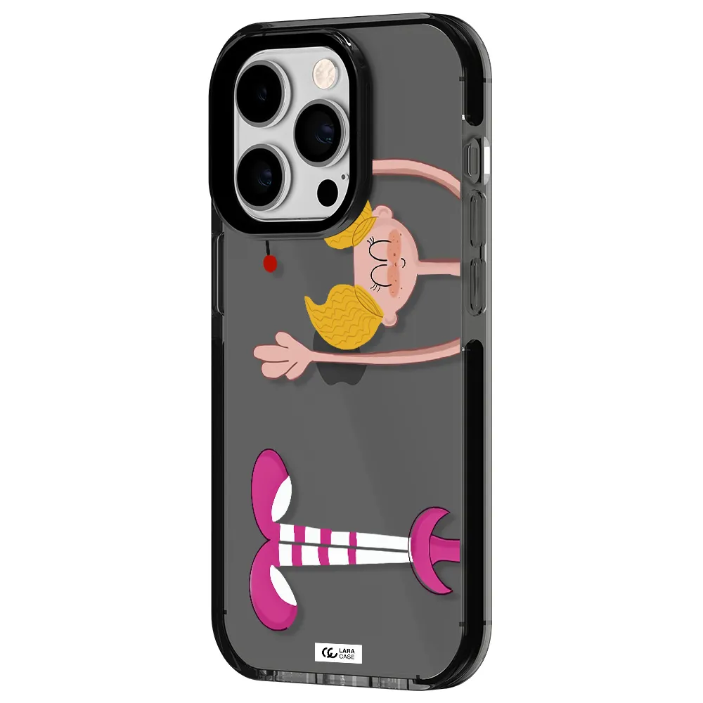 Dee Dee Apple iPhone 14 pro impact Smoke Black Case