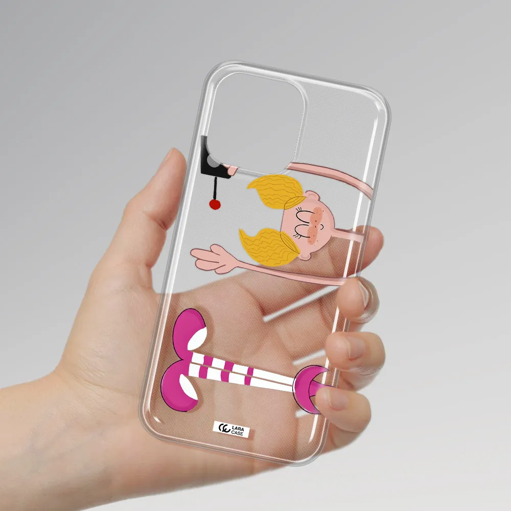 Dee Dee Apple iPhone 14 pro max Clear TPU Case