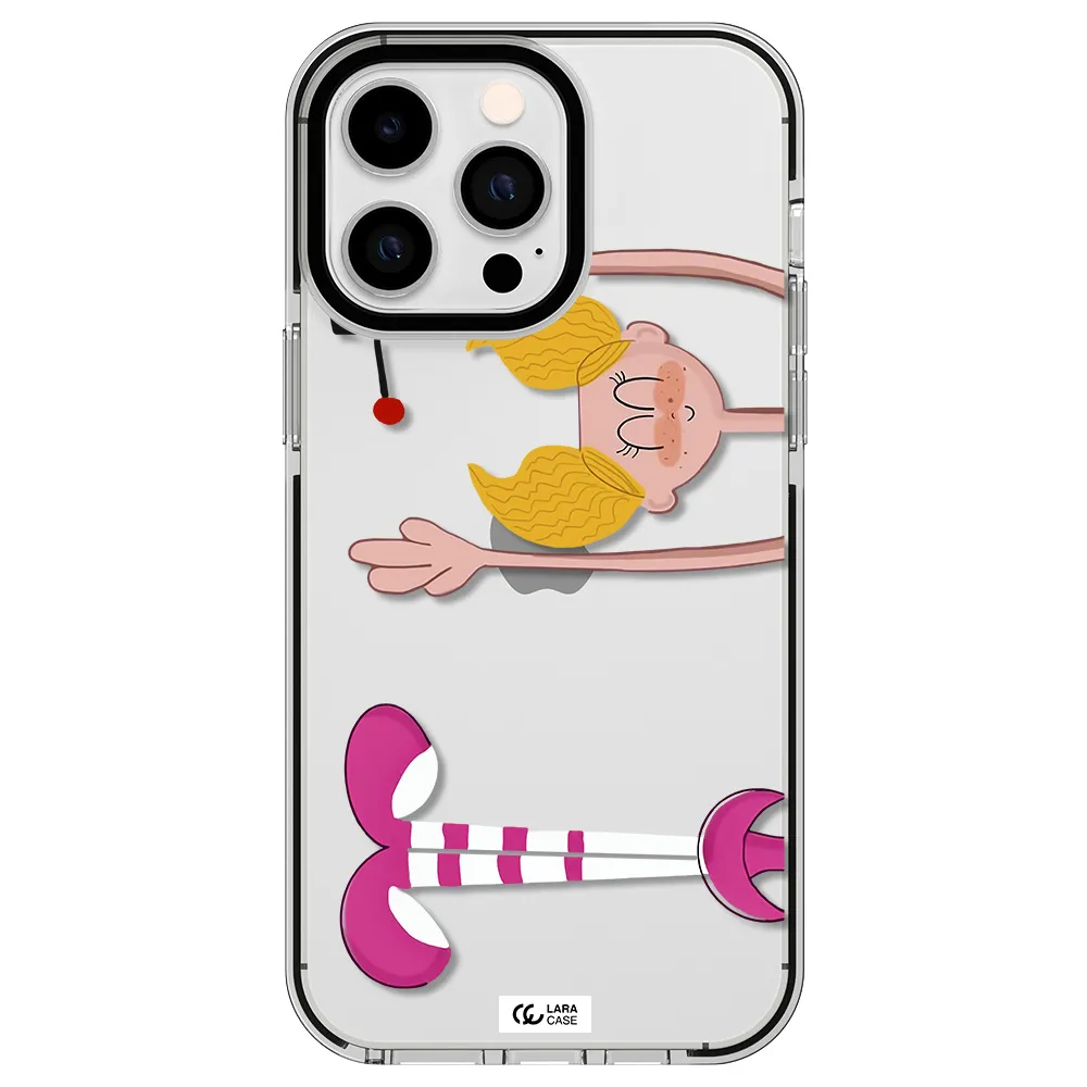 Dee Dee Apple iPhone 15 Pro Max impact black border Case