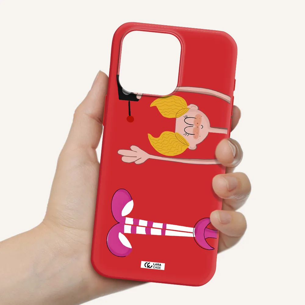 Dee Dee Apple Iphone 15 Pro Max Silicone Imperial Red Case