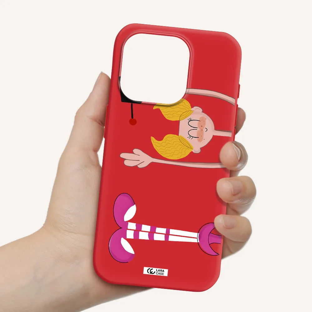 Dee Dee Apple Iphone 15 Pro Silicone Imperial Red Case
