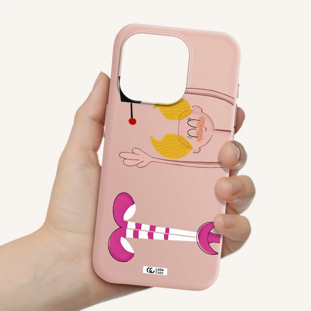 Dee Dee Apple Iphone 15 Pro Silicone Pastel Pink Case