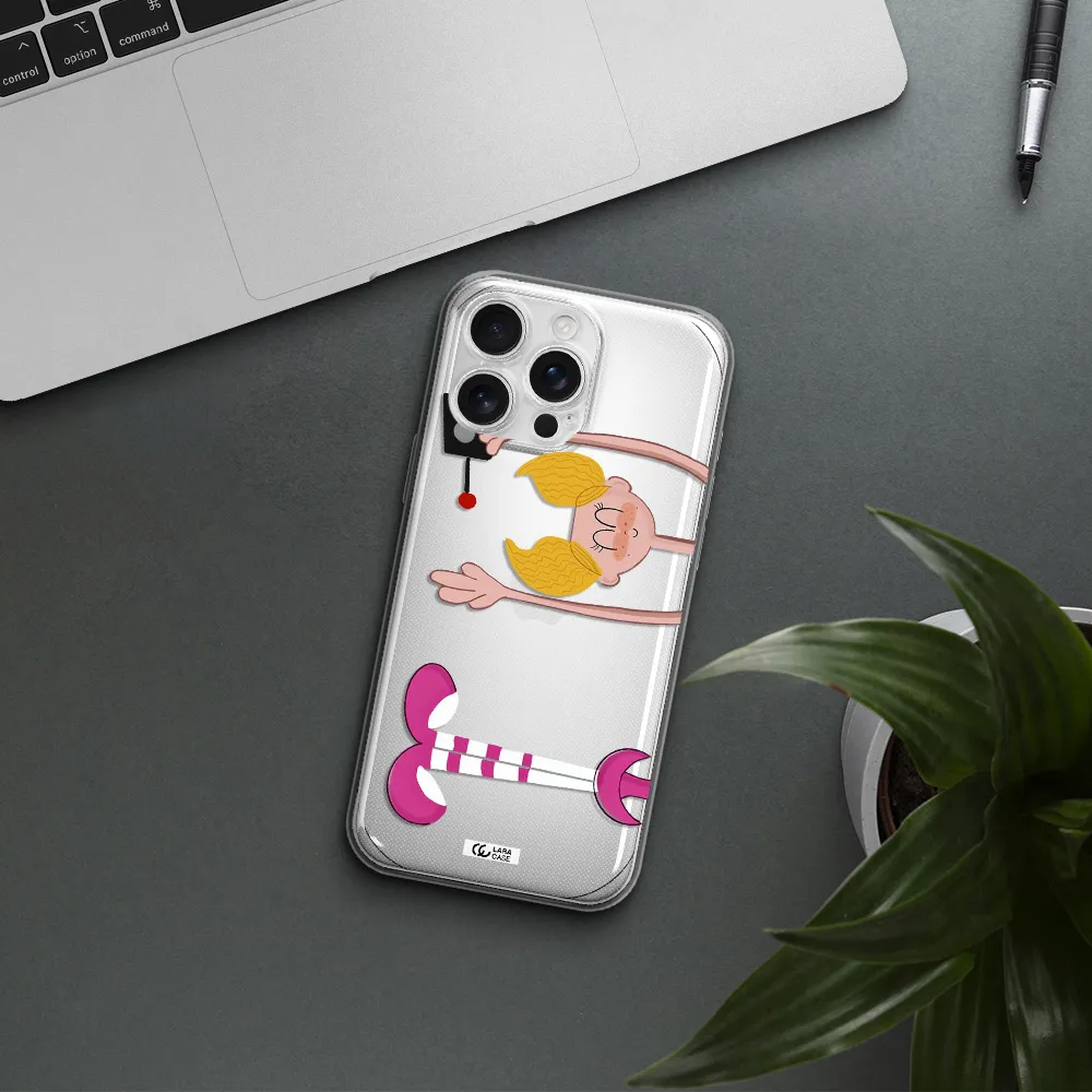 Dee Dee Apple Iphone 16 Pro Max Clear Tpu Case