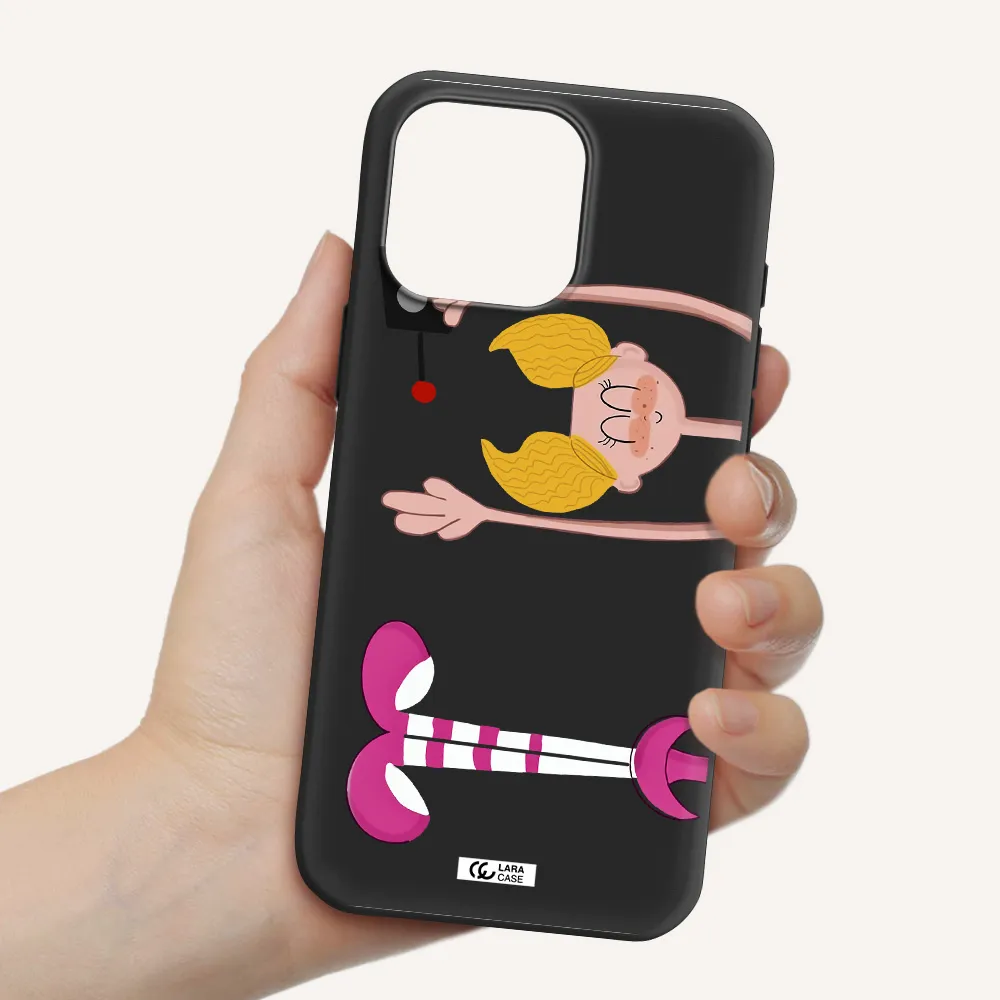 Dee Dee Apple Iphone 16 Pro Max Silicone Black Case