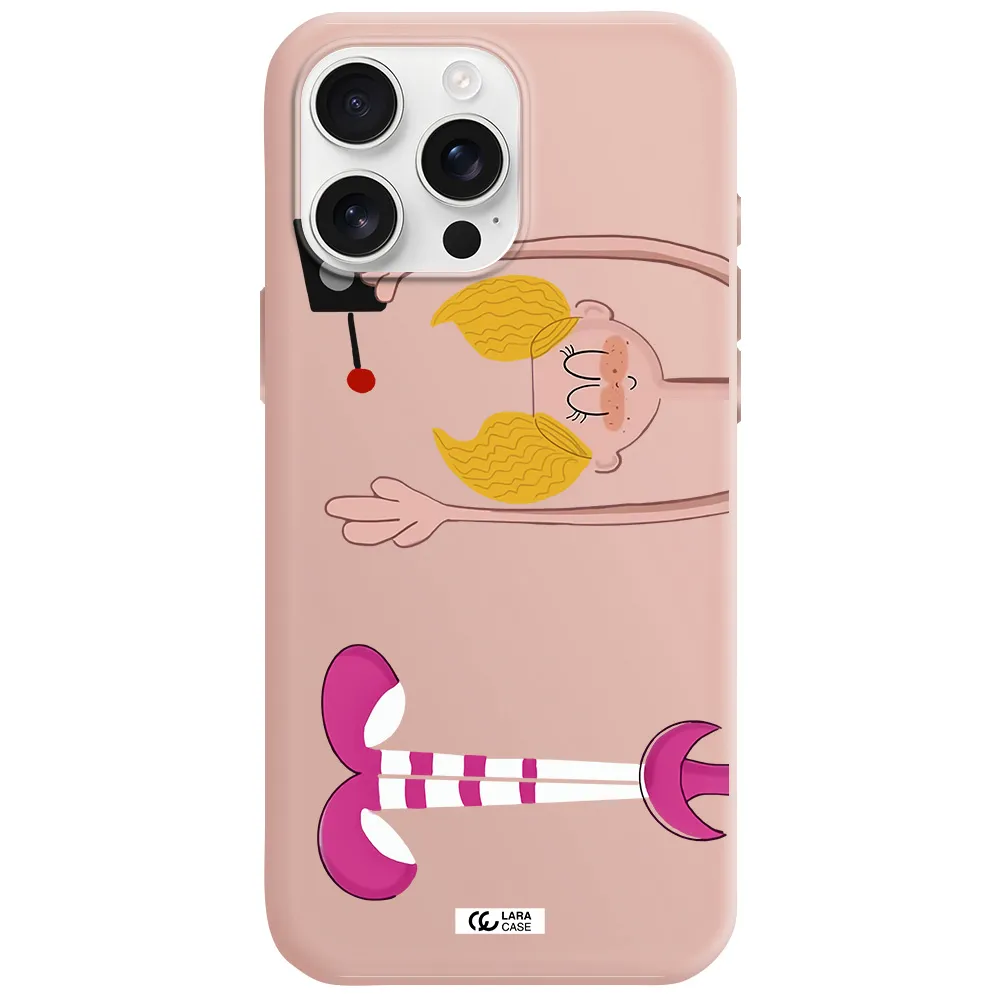 Dee Dee Apple Iphone 16 Pro Max Silicone Pastel Pink Case