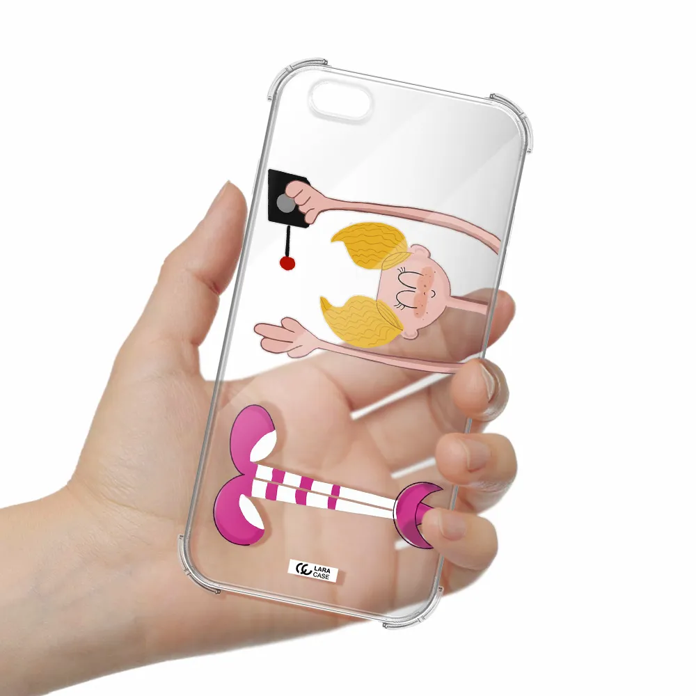 Dee Dee Apple iPhone 6 plus Clear PC Case