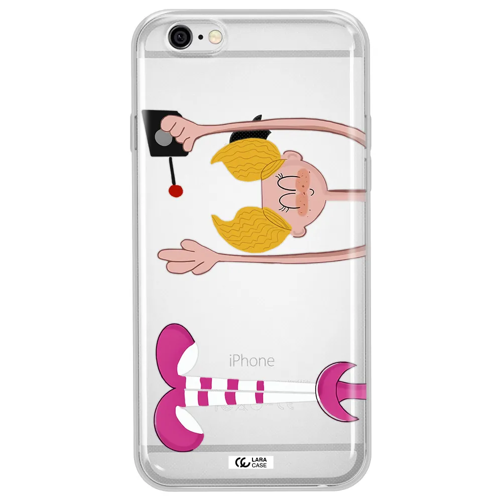 Dee Dee Apple iPhone 6 plus Clear TPU Case