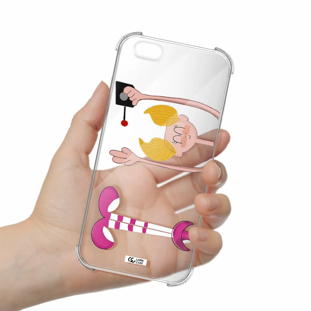 Dee Dee Apple iPhone 6 s plus Clear PC Case