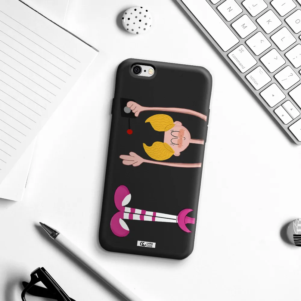 Dee Dee Apple iPhone 6 Silicone black Case