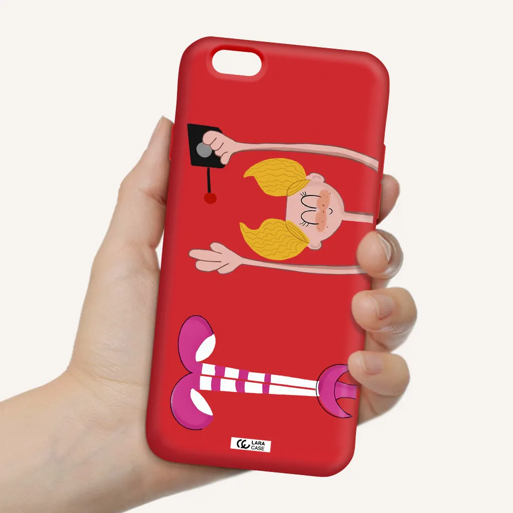 Dee Dee Apple iPhone 6 Silicone Imperial Red Case
