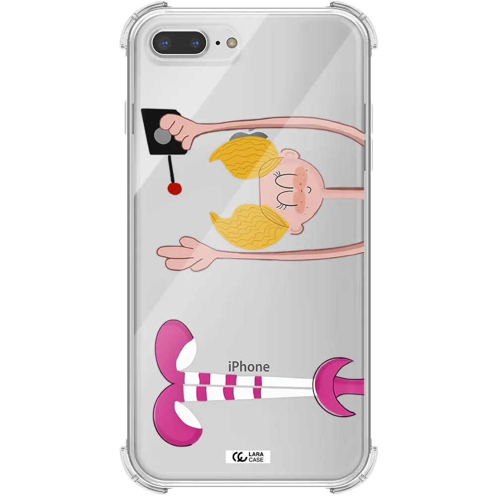 Dee Dee Apple iPhone 7 plus Clear PC Case