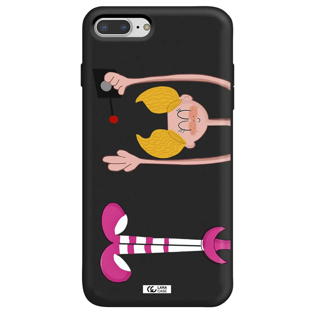 Dee Dee Apple iPhone 7 plus Silicone black Case