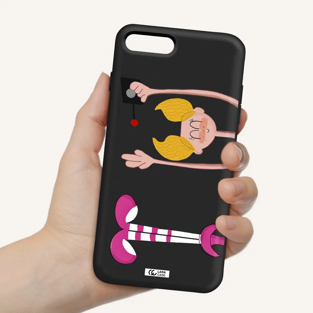 Dee Dee Apple iPhone 7 plus Silicone black Case