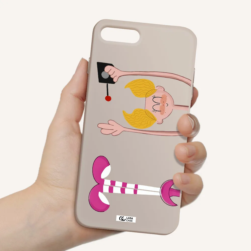 Dee Dee Apple iPhone 8 plus Silicone Stone Case