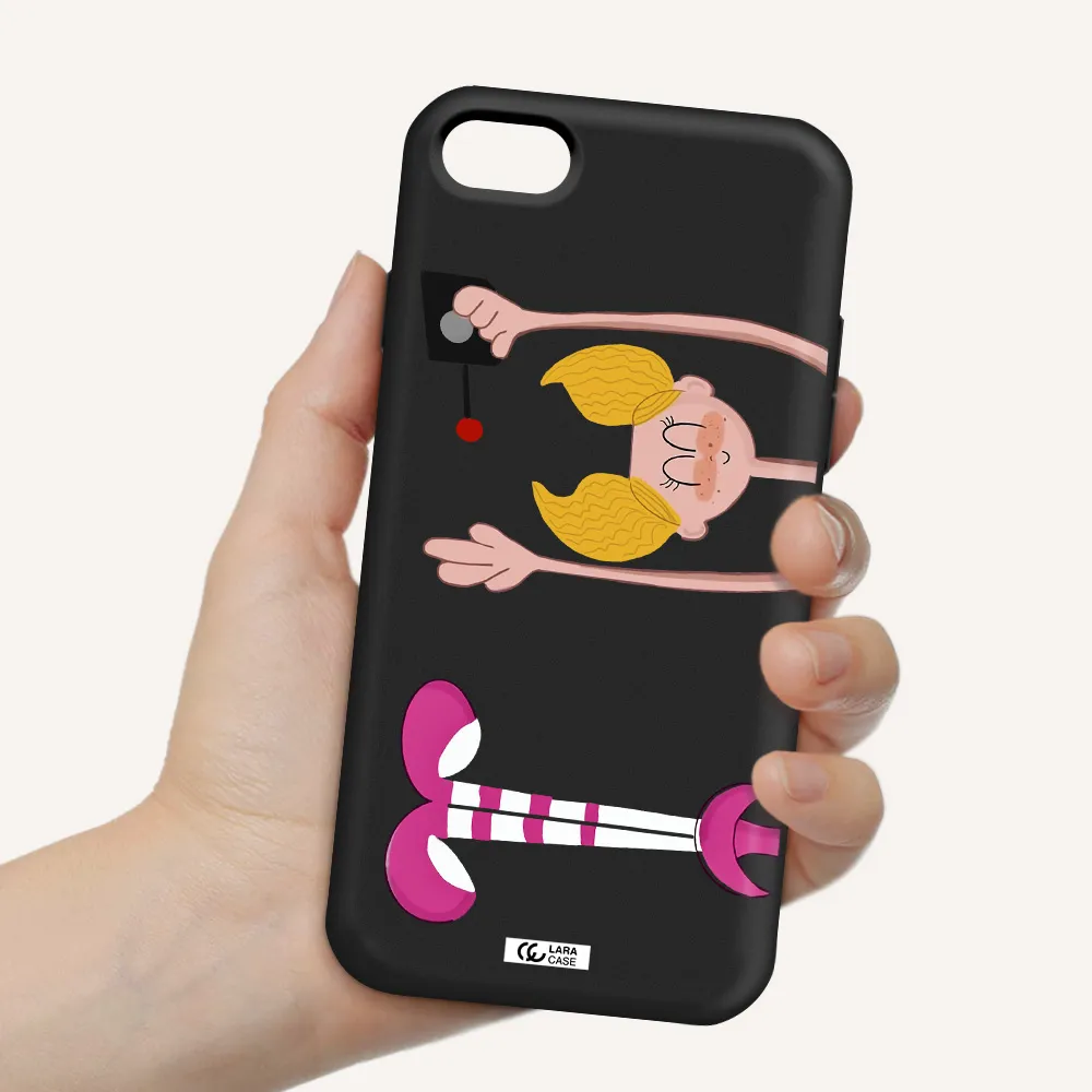 Dee Dee Apple iPhone 8 Silicone black Case