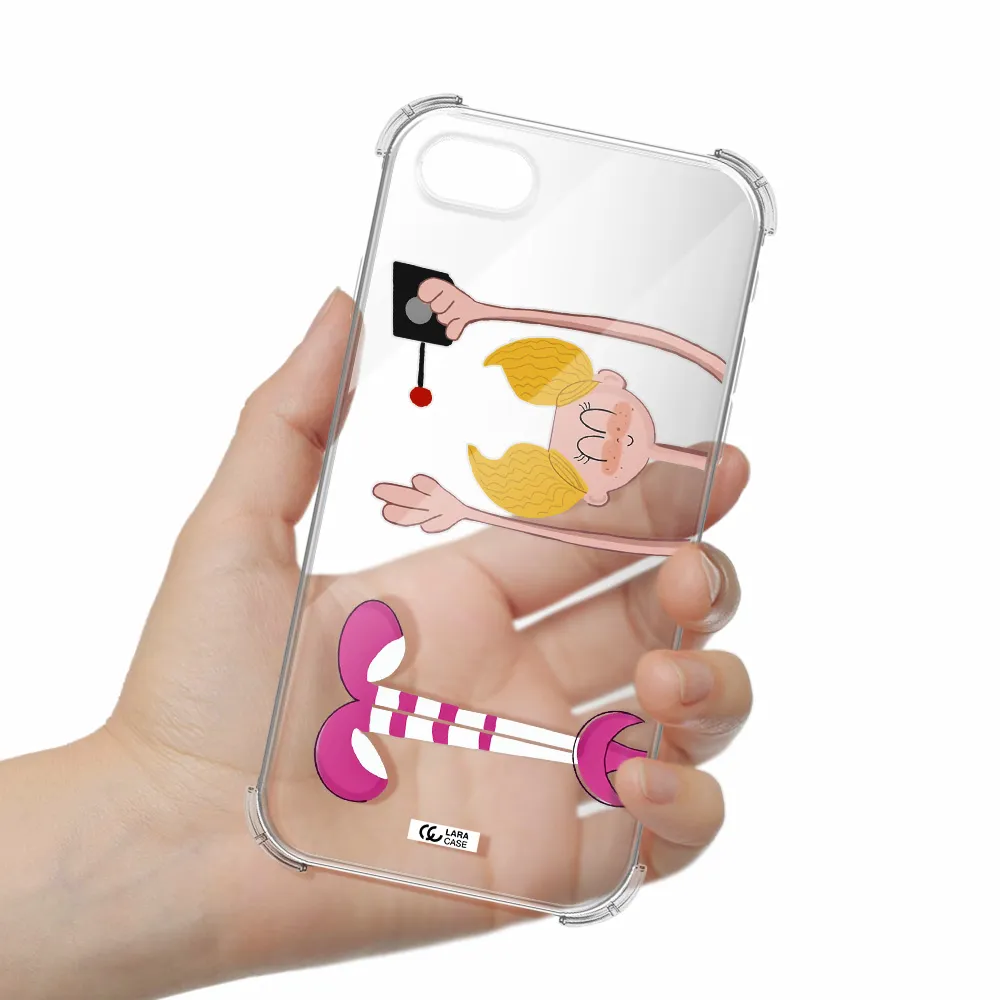 Dee Dee Apple iPhone se 2020 Clear PC Case