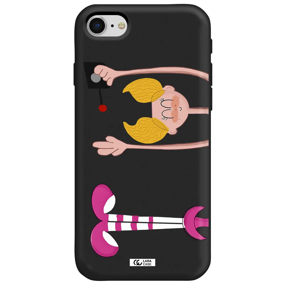 Dee Dee Apple iPhone se 2020 Silicone black Case